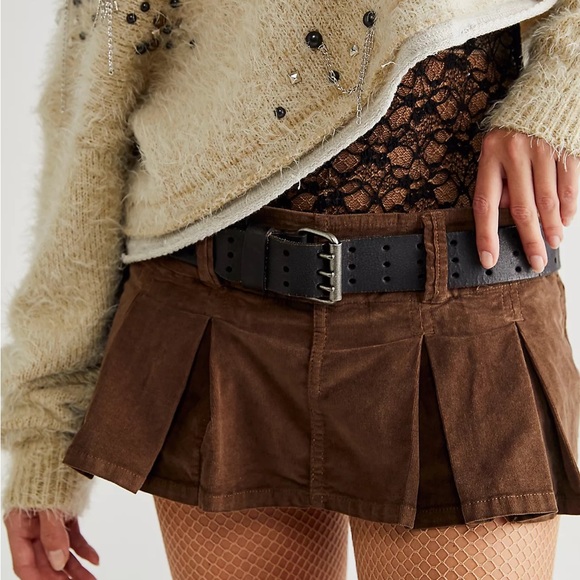 Free People Pants - ❤️SOLD❤️ NWTS FP CORDUROY MINI SKORT (12)